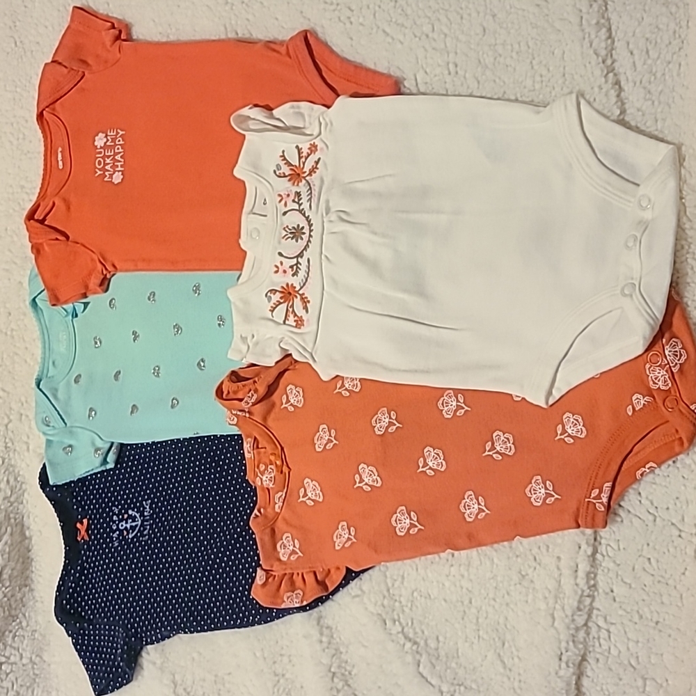 Carter's/ just for you Onsie Bundle
